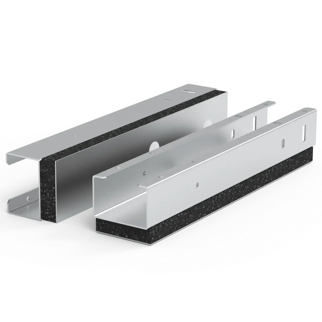 Connecting piece SOLARSPEED l-ballast with rubber