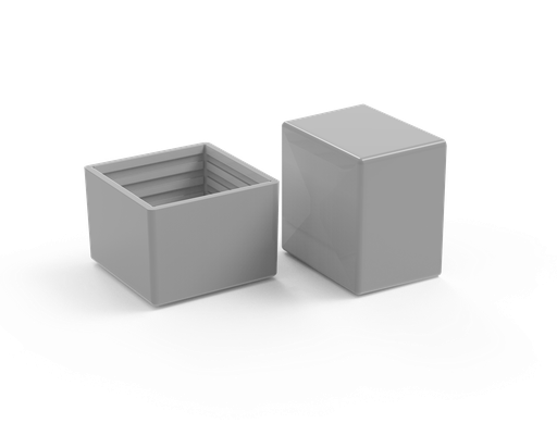 [1HMEACPS002] sluitstop voor profiel (alu)