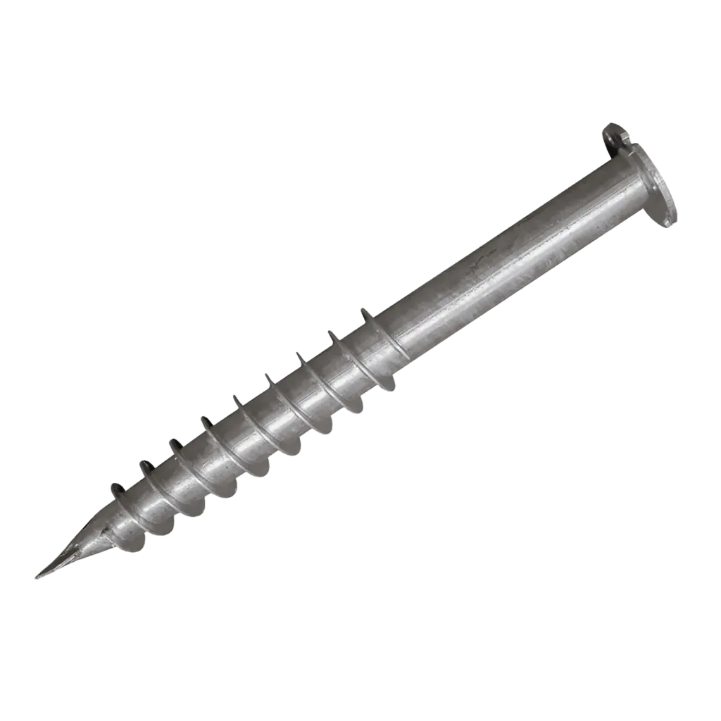 [1FLD45GA002] Schroefpaal galva (750)