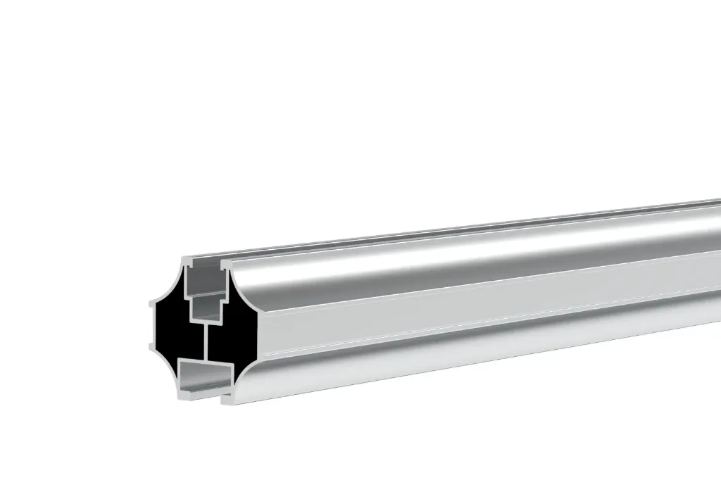 [1HME43AL038] profilé feather (alu, 2,40 m)