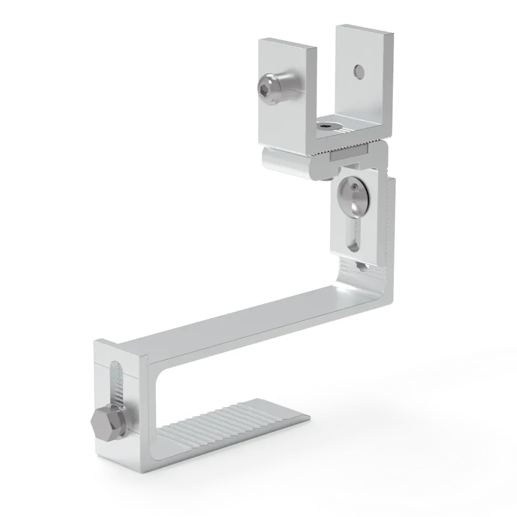 crochet de toit double réglable