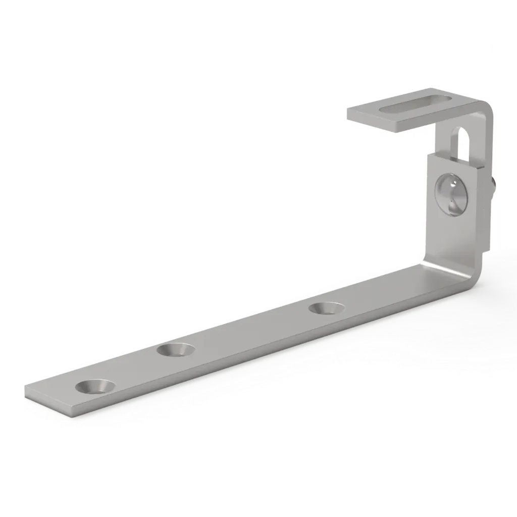 [1HME15DE002] roof hook single adjustable (slates, flat)