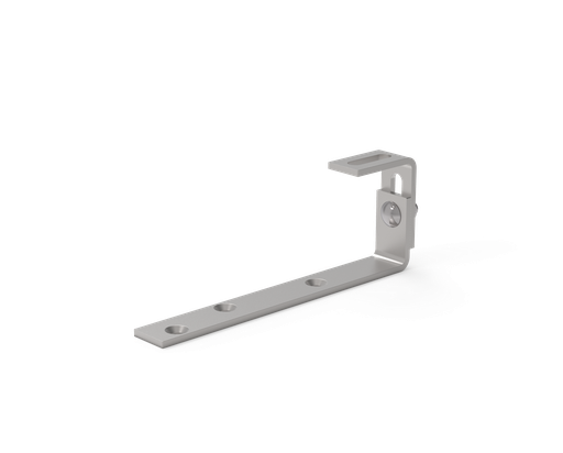 [1HME15DE002] roof hook single adjustable (slates, flat)