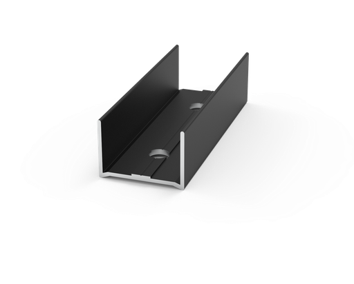 [1HMEACPV002] profile connector 40mm (black)