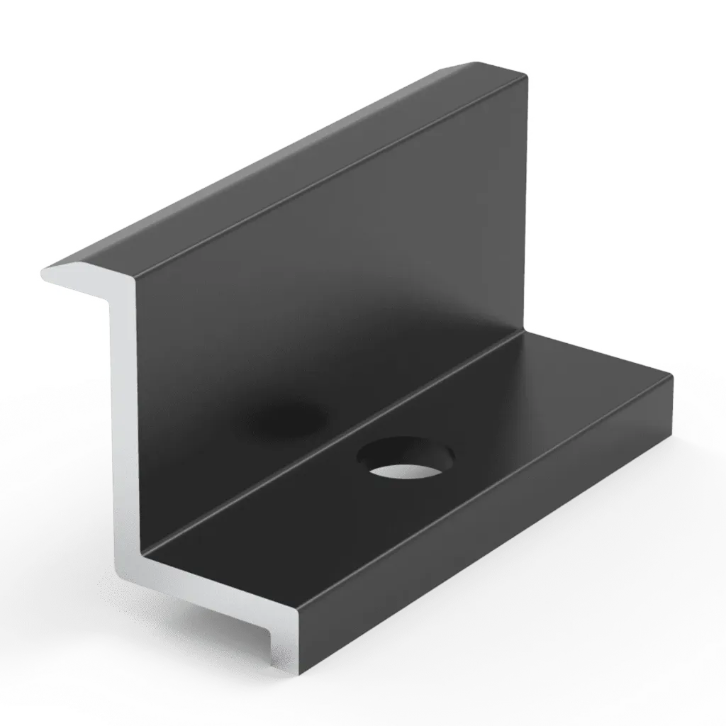 End clamp 35 mm length 60 mm